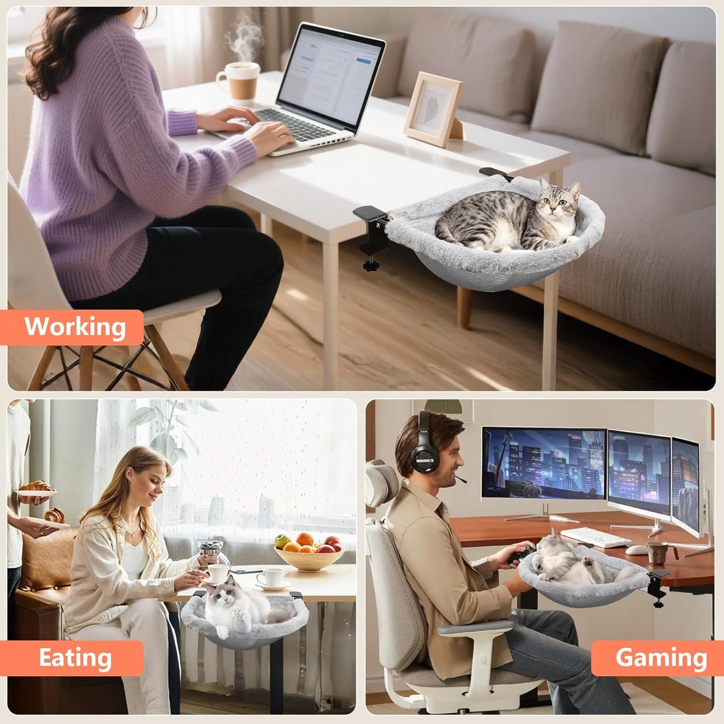 Kodlux Cat Desk Bed