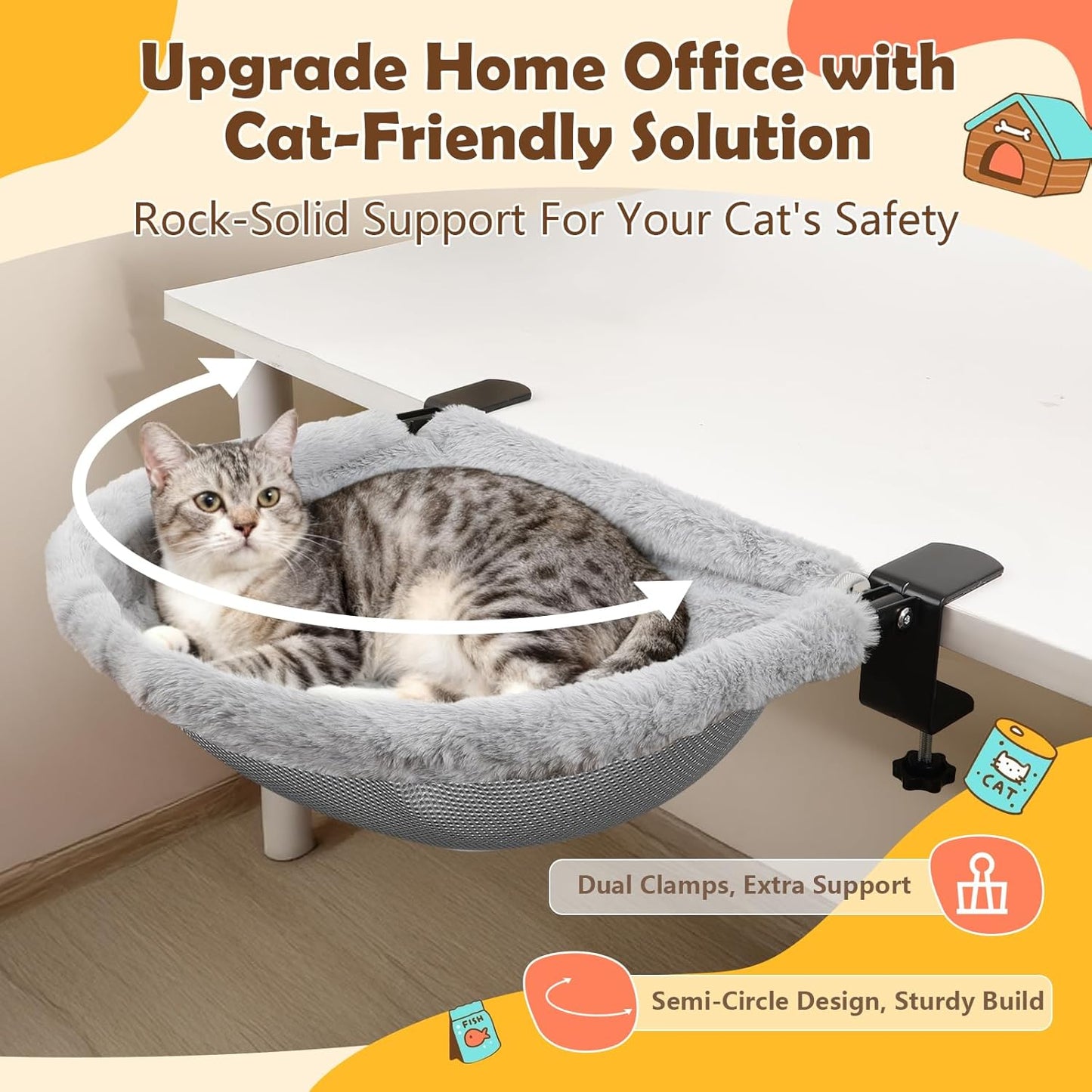 Kodlux Cat Desk Bed